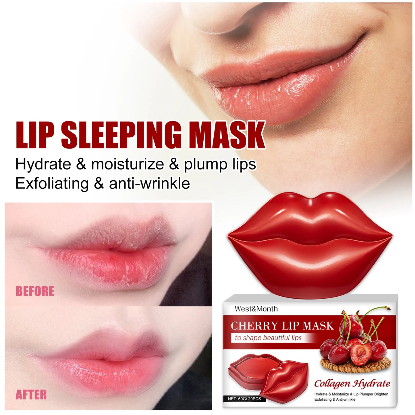 Cherry Lip Mask